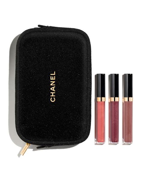 chanel sheer sensation lipgloss trio|SHEER SENSATION Lipgloss Trio by CHANEL .